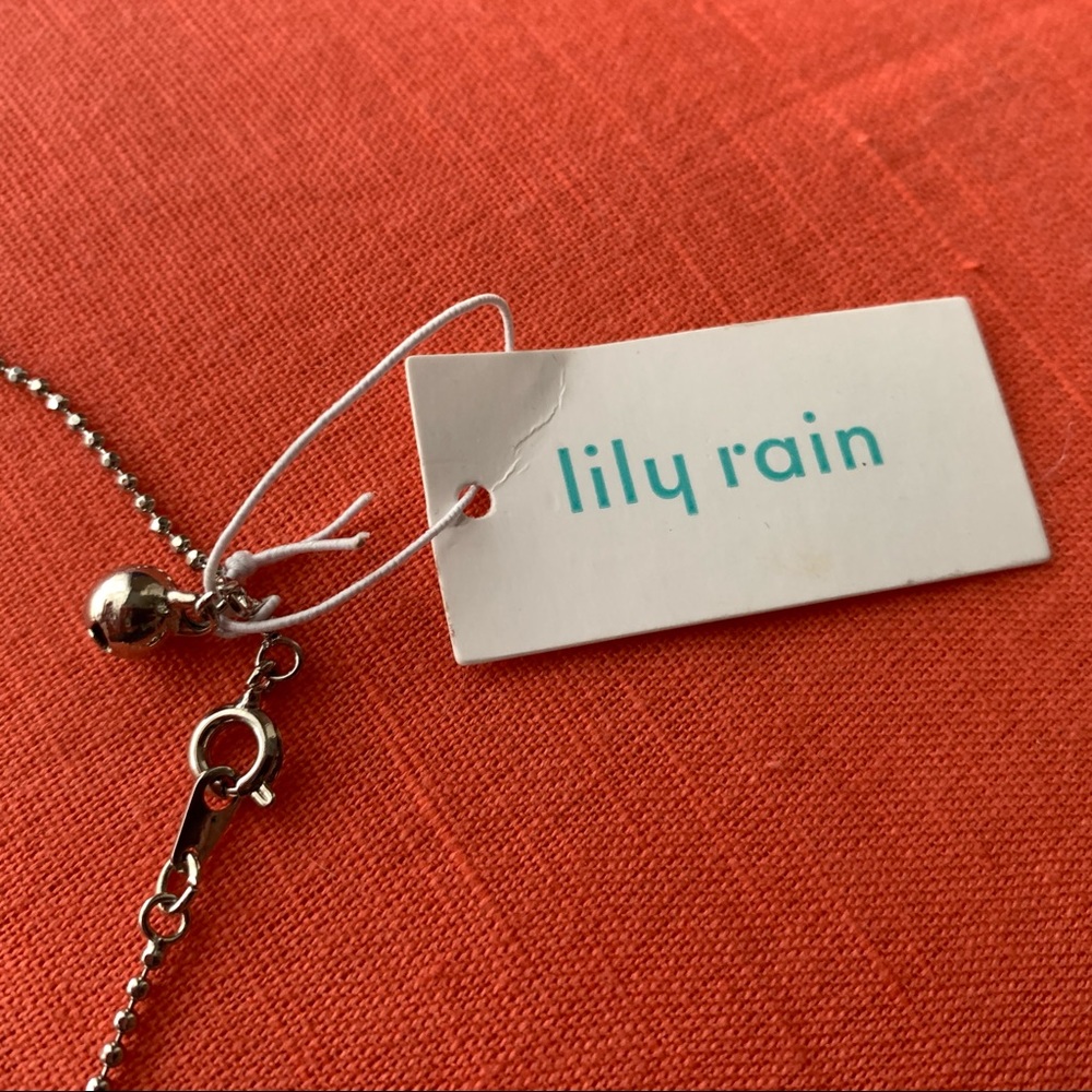 💖 LILY RAIN Heart Rhinestone Anklet 💖 - Picture 3 of 4